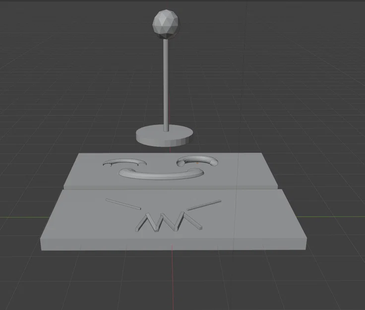 Mô hình ăng-ten robot trang trí máy in 3D (Robot Antenna) - Image 1