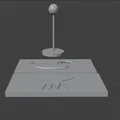 Mô hình ăng-ten robot trang trí máy in 3D (Robot Antenna) - Thumbnail 1