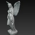 Tượng thiên thần nữ nghệ thuật (Female Angel Statue) - Mẫu in 3D đẹp - Thumbnail 4