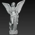 Tượng thiên thần nữ nghệ thuật (Female Angel Statue) - Mẫu in 3D đẹp - Thumbnail 5