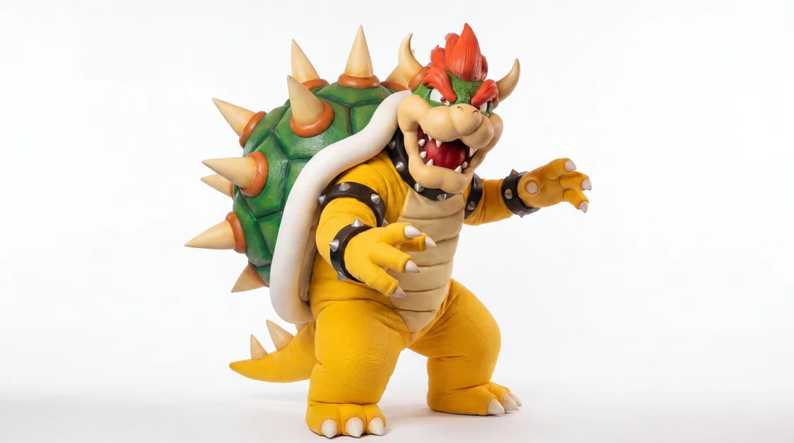 Mô hình 3D Bowser (Super Mario) cực chất cho người hâm mộ - Image 1