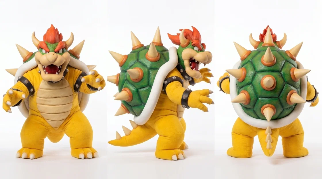 Mô hình 3D Bowser (Super Mario) cực chất cho người hâm mộ - Image 2