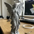 Mô hình tượng nữ thiên thần 3D - Tượng decor nghệ thuật cực đẹp - Thumbnail 1