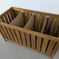 Bộ giá đỡ vách ngăn 3D cho hộp gỗ IKEA NÄMMARÖ tiện lợi - Thumbnail 1