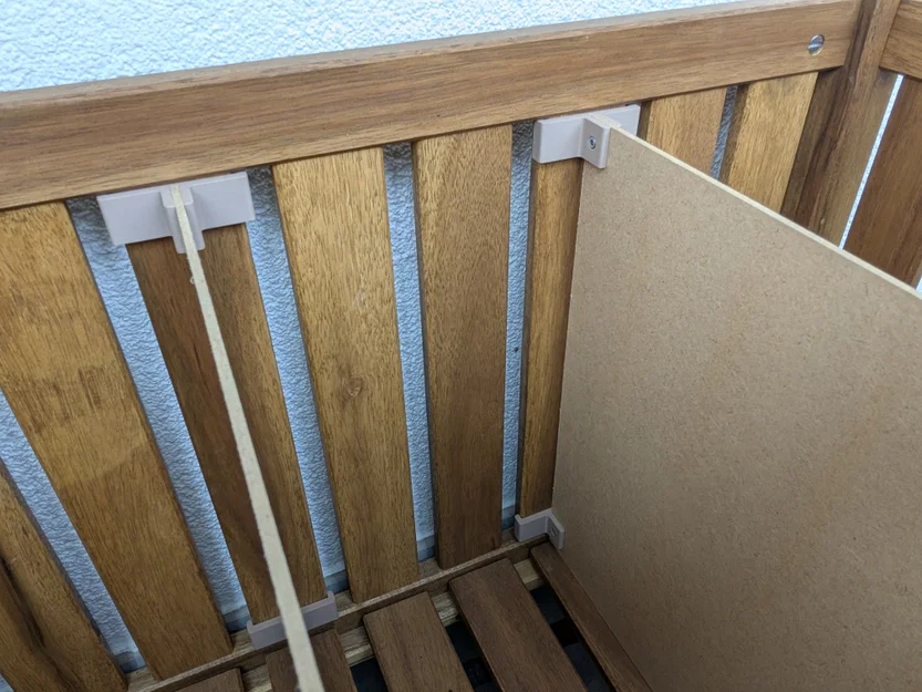 Bộ giá đỡ vách ngăn 3D cho hộp gỗ IKEA NÄMMARÖ tiện lợi - Image 2