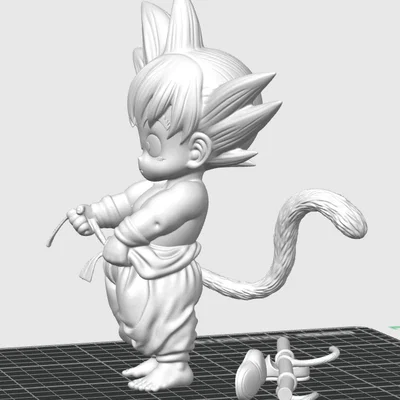 Mô hình Son Goku nhí với Gậy Như Ý – Dragon Ball