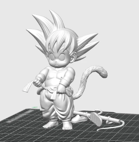 Mô hình Son Goku nhí với Gậy Như Ý – Dragon Ball - Image 4