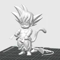 Mô hình Son Goku nhí với Gậy Như Ý – Dragon Ball - Thumbnail 4