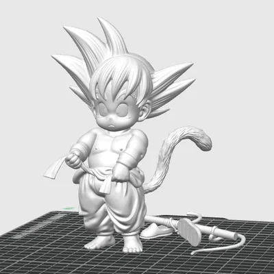 Mô hình Son Goku nhí với Gậy Như Ý – Dragon Ball