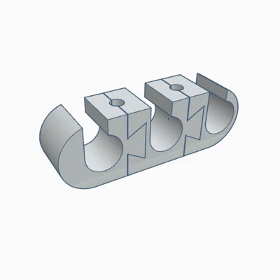 Bộ giá đỡ dây cáp dạng module (Modular Cable Organizer)