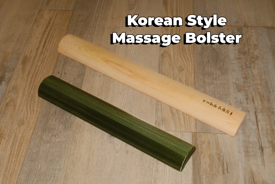Gối Massage Trụ Tròn Hàn Quốc - Gối Kê Chân & Cổ - Image 1