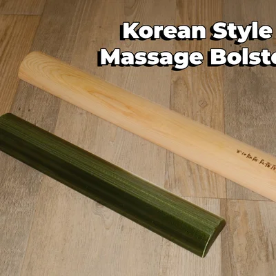 Gối Massage Trụ Tròn Hàn Quốc - Gối Kê Chân & Cổ