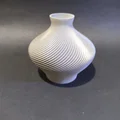 Bình Điêu Khắc Gân Nổi Hiện Đại - Thumbnail 2