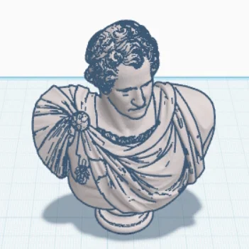 Mô hình tượng bán thân Washington (Washington Bust) trang trí