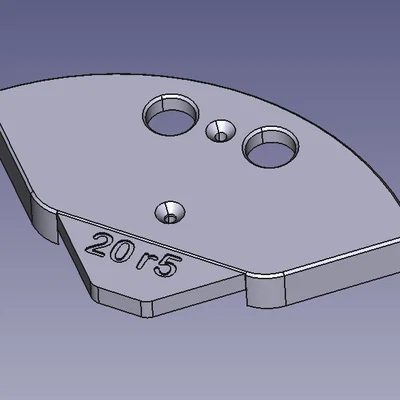Bộ cữ router parametric bo góc và vát cạnh tùy chỉnh (hệ mét)