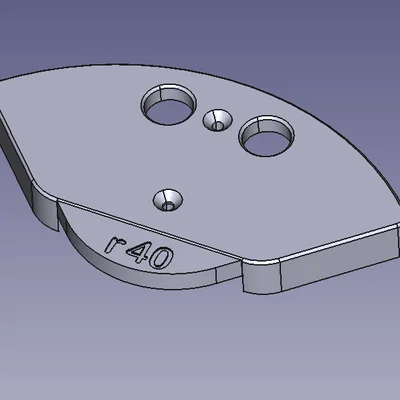 Bộ cữ router parametric bo góc và vát cạnh tùy chỉnh (hệ mét)