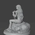 Mô hình 3D Lamia Vasca - Nàng tiên cá thần thoại đầy nghệ thuật - Thumbnail 6
