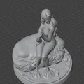 Mô hình 3D Lamia Vasca - Nàng tiên cá thần thoại đầy nghệ thuật - Thumbnail 9