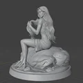 Mô hình 3D Lamia Vasca - Nàng tiên cá thần thoại đầy nghệ thuật - Thumbnail 10