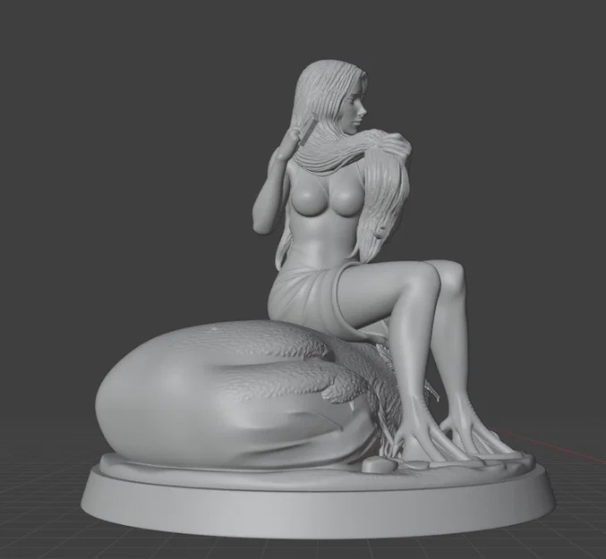 Mô hình 3D Lamia Vasca - Nàng tiên cá thần thoại đầy nghệ thuật - Image 12