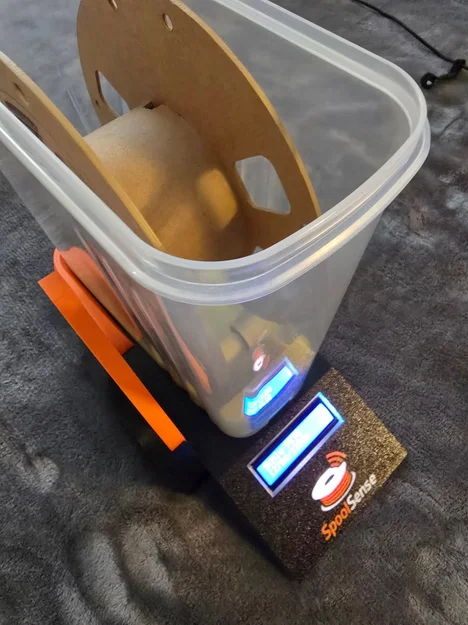 Bộ vỏ đọc SpoolSense cho Cereal DryBox kiểu AMS - LCD 16x2 và LED trạng thái RGB - Image 5