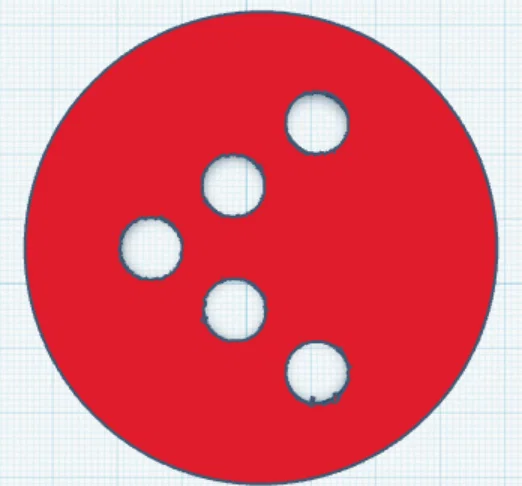 Mô hình móc khóa và đồng xu biểu tượng Kruidvat (In 3D) - Image 1