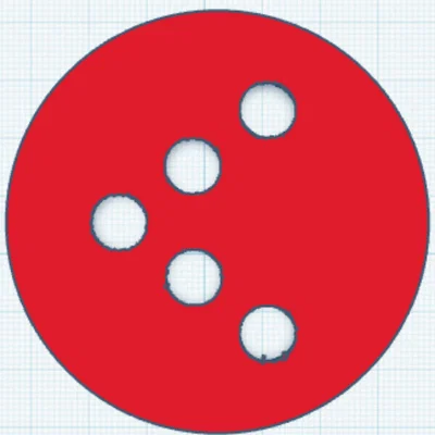 Mô hình móc khóa và đồng xu biểu tượng Kruidvat (In 3D)