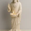 File in 3D giá nến Chúa Giêsu Thánh Tâm (Sacred Heart Jesus) - File STL - Thumbnail 1