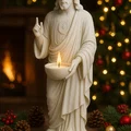 File in 3D giá nến Chúa Giêsu Thánh Tâm (Sacred Heart Jesus) - File STL - Thumbnail 5