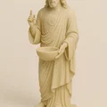 File in 3D giá nến Chúa Giêsu Thánh Tâm (Sacred Heart Jesus) - File STL - Thumbnail 6