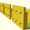Pegboard và các phụ kiện đi kèm (OpenSCAD) - Thumbnail 6