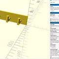 Pegboard và các phụ kiện đi kèm (OpenSCAD) - Thumbnail 7