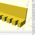 Pegboard và các phụ kiện đi kèm (OpenSCAD) - Thumbnail 10