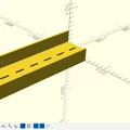 Pegboard và các phụ kiện đi kèm (OpenSCAD) - Thumbnail 12