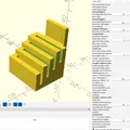 Pegboard và các phụ kiện đi kèm (OpenSCAD) - Thumbnail 13