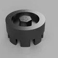 Adapter quấn cước máy cắt cỏ Oleo Mac Load&Go bằng máy khoan - Thumbnail 6