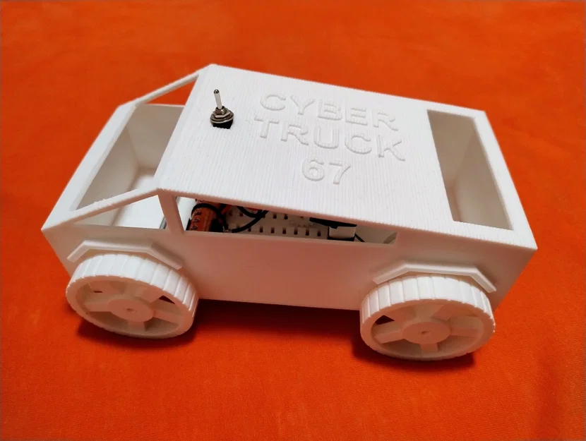CYBERTRUCK 67 - Hướng dẫn lắp ráp xe mô hình chạy điện - Image 1