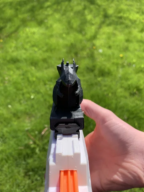 Thước ngắm 3D hình chú sóc độc đáo cho súng Nerf blaster - Image 2