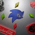 Bộ Nam Châm Tủ Lạnh Sonic & Shadow v1 - Thumbnail 2