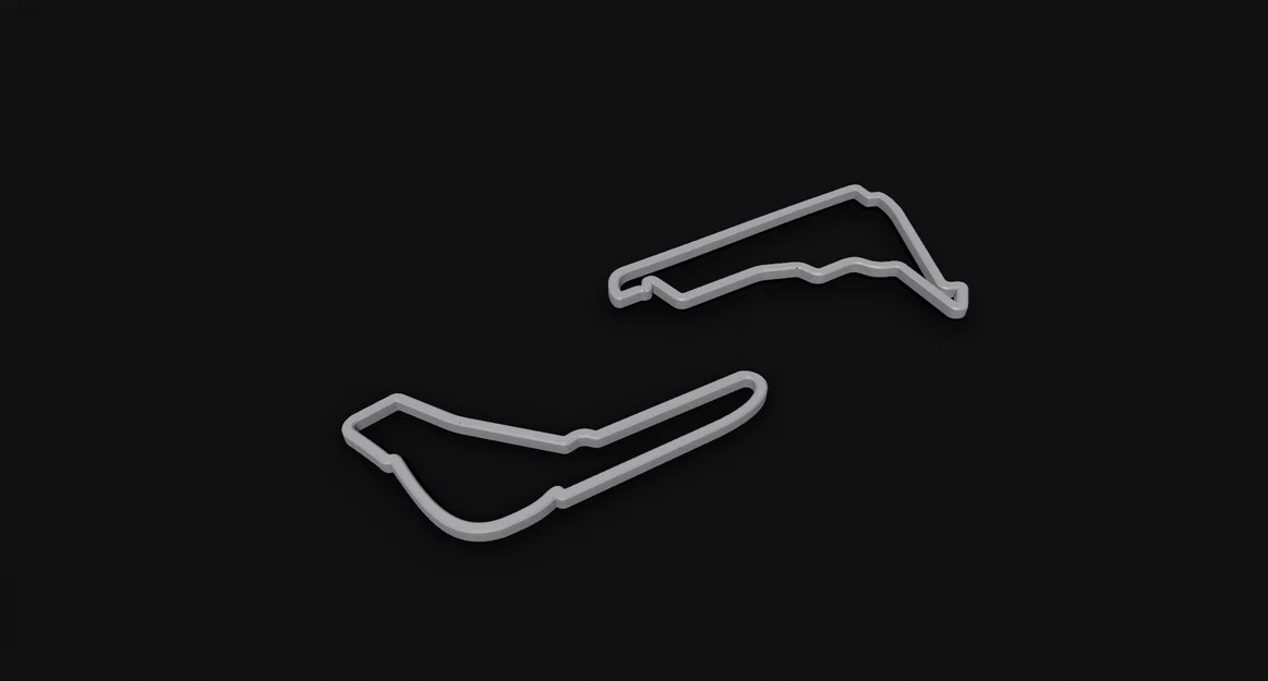 Bộ mô hình đường đua Formula 1 (24 chặng đua) file in 3D - Image 2