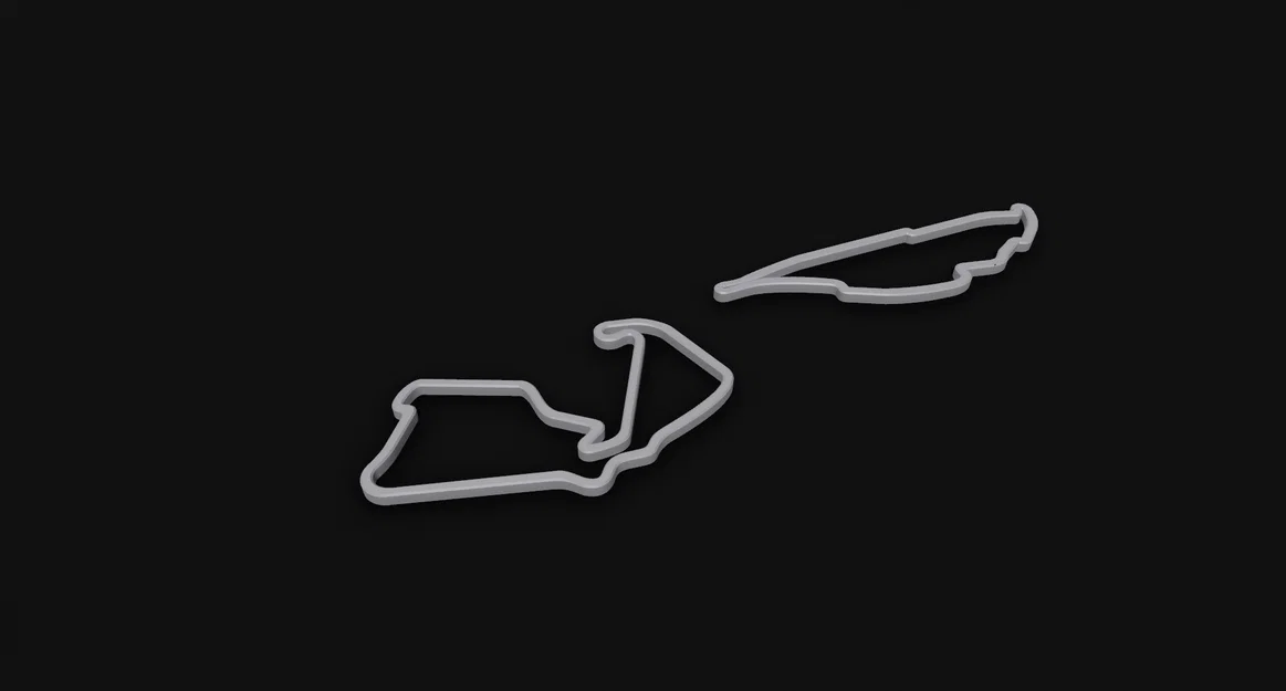 Bộ mô hình đường đua Formula 1 (24 chặng đua) file in 3D - Image 3