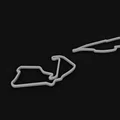 Bộ mô hình đường đua Formula 1 (24 chặng đua) file in 3D - Thumbnail 3