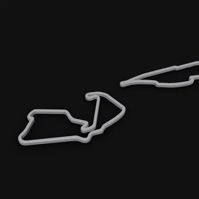 Bộ mô hình đường đua Formula 1 (24 chặng đua) file in 3D