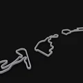 Bộ mô hình đường đua Formula 1 (24 chặng đua) file in 3D - Thumbnail 7