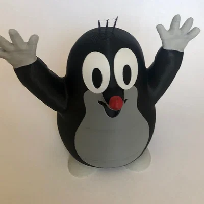 Mô hình chú chuột chũi Little Mole in 3D siêu đáng yêu