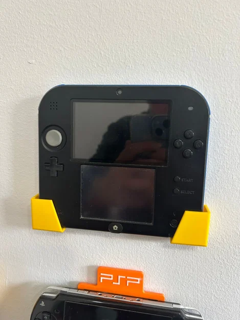 Giá Treo Tường Cho Máy Chơi Game Nintendo 2DS (Mẫu In 3D Độc Đáo) - Image 1