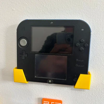 Giá Treo Tường Cho Máy Chơi Game Nintendo 2DS (Mẫu In 3D Độc Đáo)
