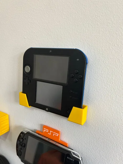 Giá Treo Tường Cho Máy Chơi Game Nintendo 2DS (Mẫu In 3D Độc Đáo) - Image 3