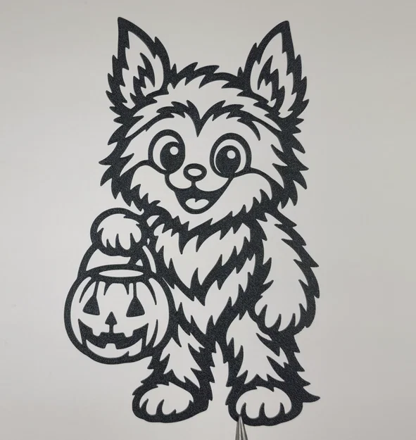 Tranh treo tường Cún Cưng Halloween siêu đáng yêu - Image 3