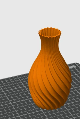 Mẫu in 3D bình hoa xoắn ốc (Spiral Vase) tinh tế và hiện đại - Image 2